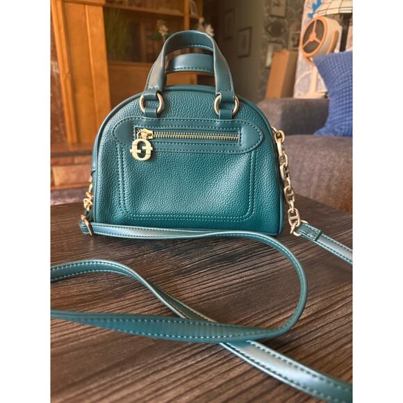 No Brand Handbags - NWOT Designer FF Hunter Green Faux Leather and Gold Hardware Designer Crossbody